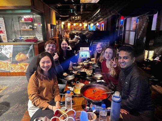 Student Dinner at LTL Seoul