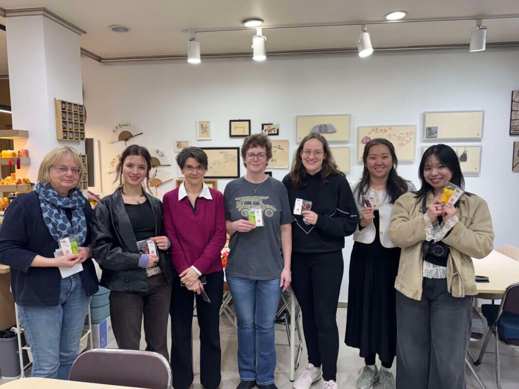 Making stamps in Seoul with LTL School