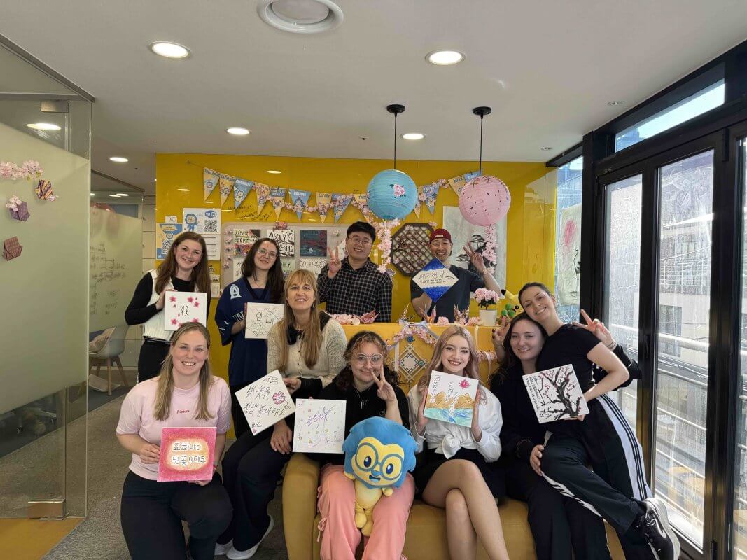 LTL Seoul Language School || preparing for Cherry Blossom Season