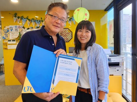 LTL Seoul || Student James and Teacher Soyeon 1-on-1 Classes