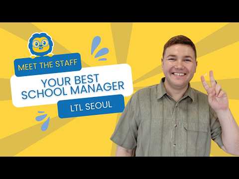 Meet Manuel: From Spain to Seoul 🇪🇸🇰🇷 // LTL Seoul Team